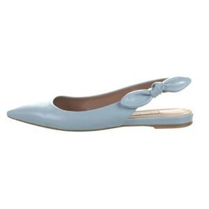 Tabitha Simmons Blue Slingback Bow Flats Sz. 36 (US 5.5)